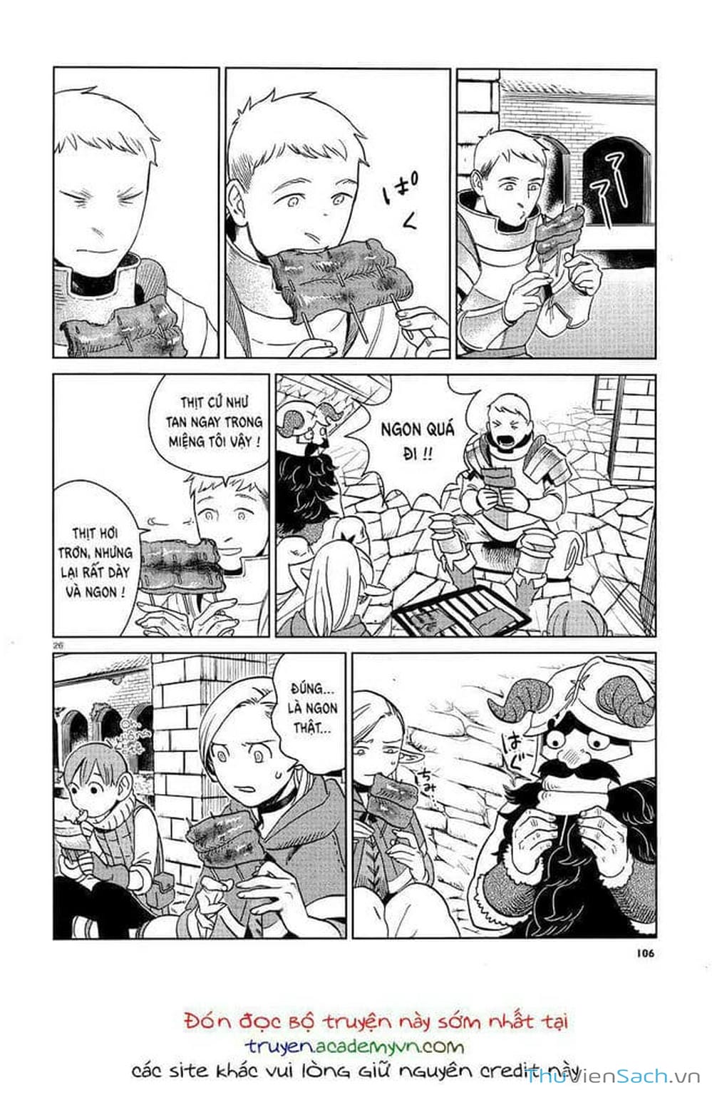 Truyện Tranh Mỹ Vị Hầm Ngục - Dungeon Meshi trang 436