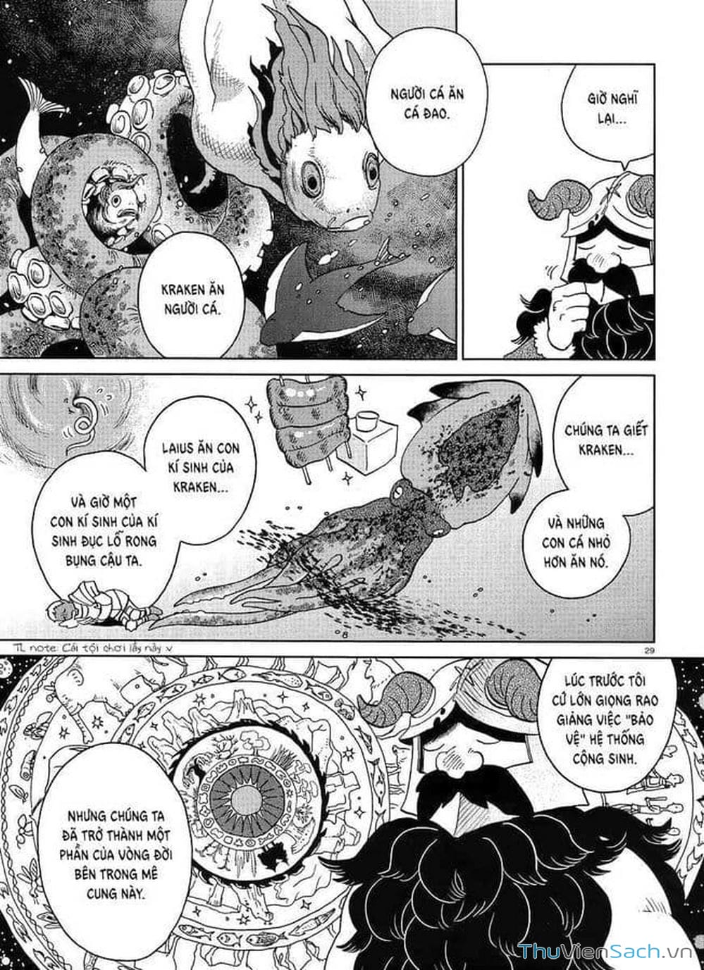 Truyện Tranh Mỹ Vị Hầm Ngục - Dungeon Meshi trang 4