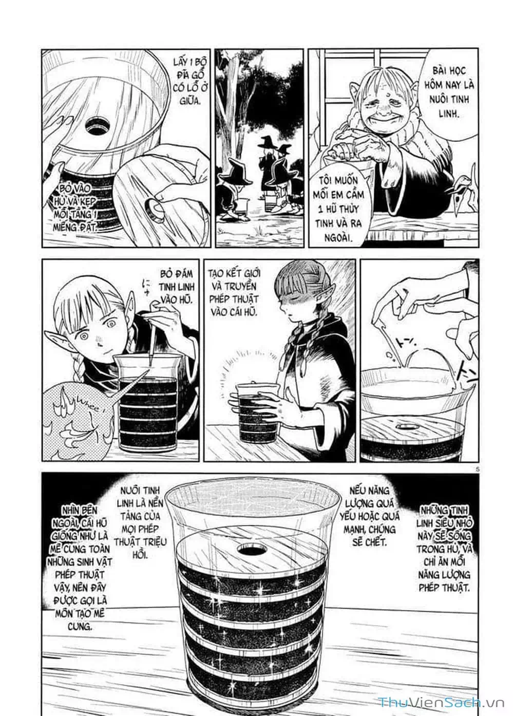 Truyện Tranh Mỹ Vị Hầm Ngục - Dungeon Meshi trang 4