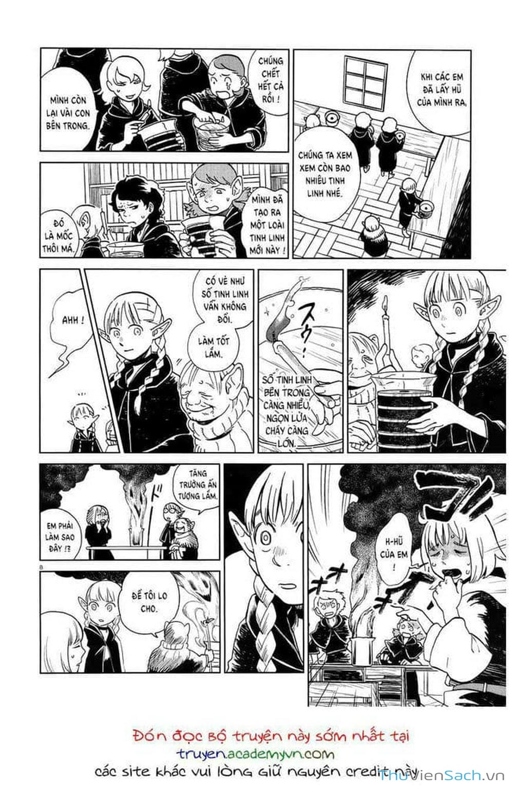 Truyện Tranh Mỹ Vị Hầm Ngục - Dungeon Meshi trang 4