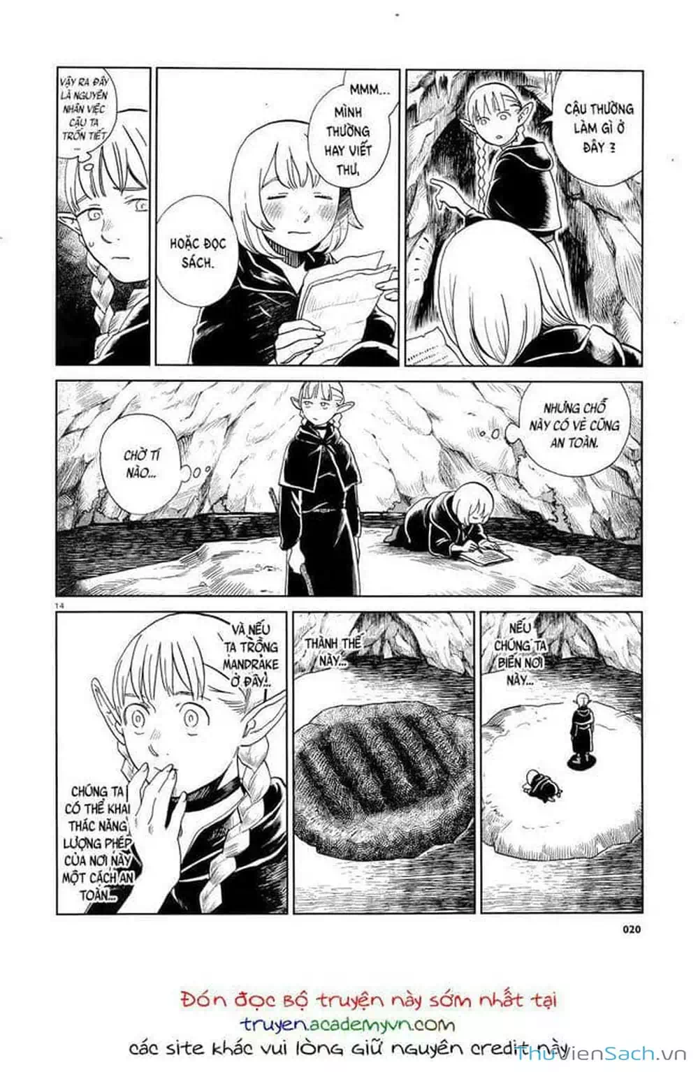 Truyện Tranh Mỹ Vị Hầm Ngục - Dungeon Meshi trang 4