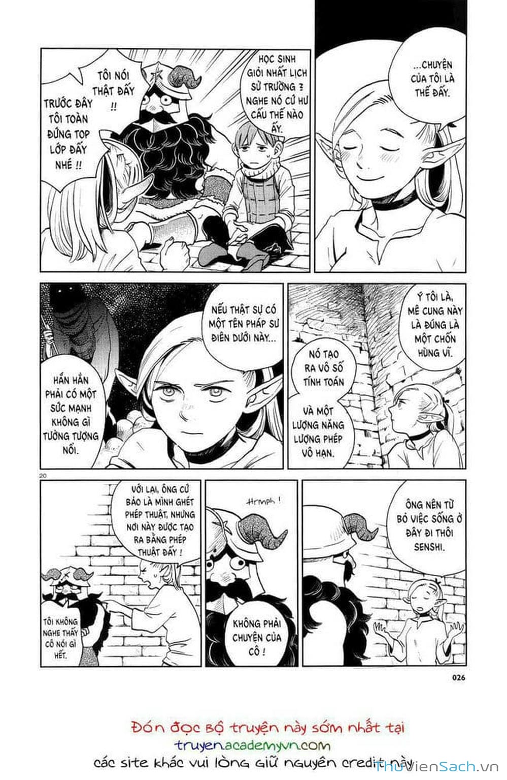 Truyện Tranh Mỹ Vị Hầm Ngục - Dungeon Meshi trang 460