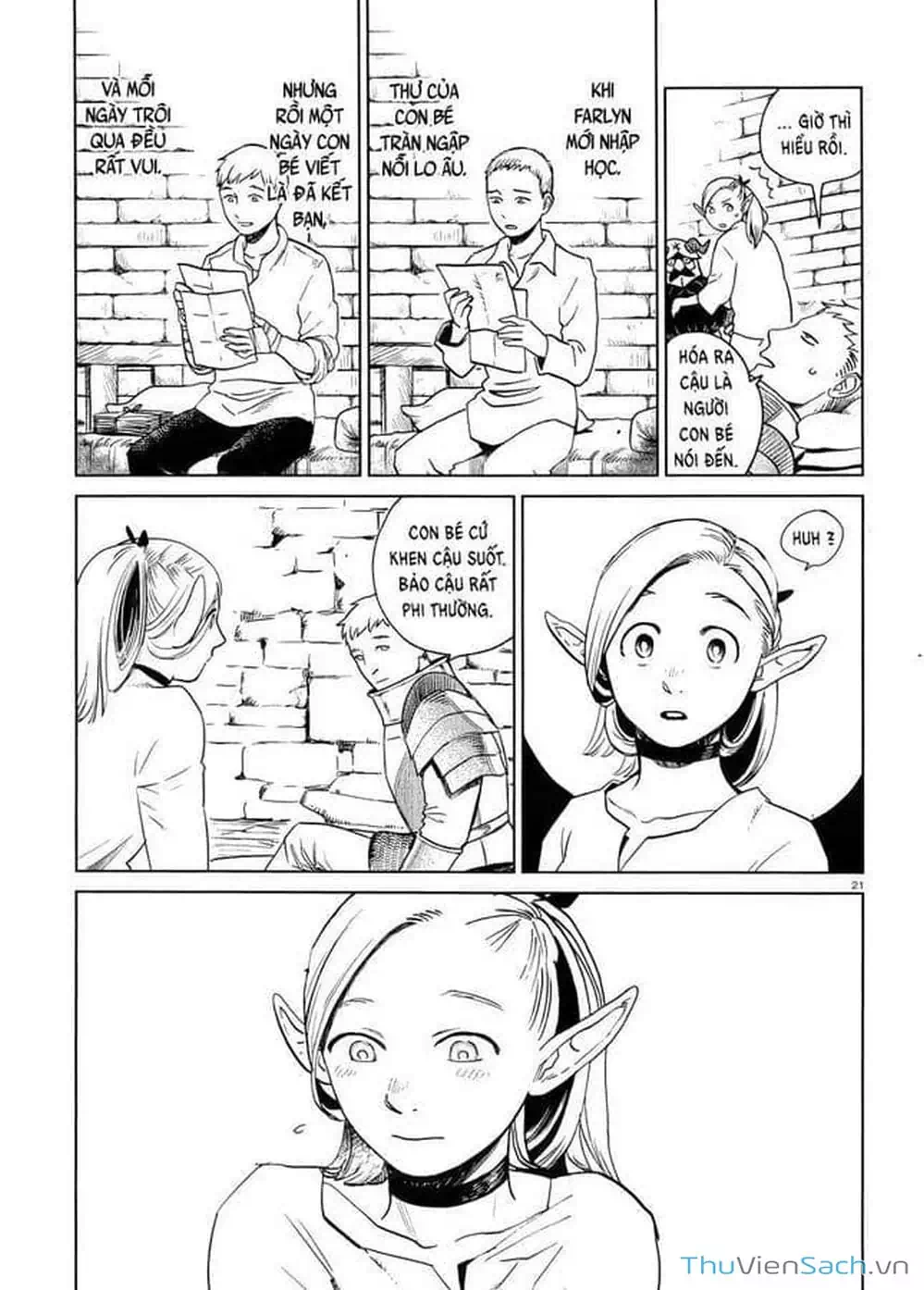Truyện Tranh Mỹ Vị Hầm Ngục - Dungeon Meshi trang 4