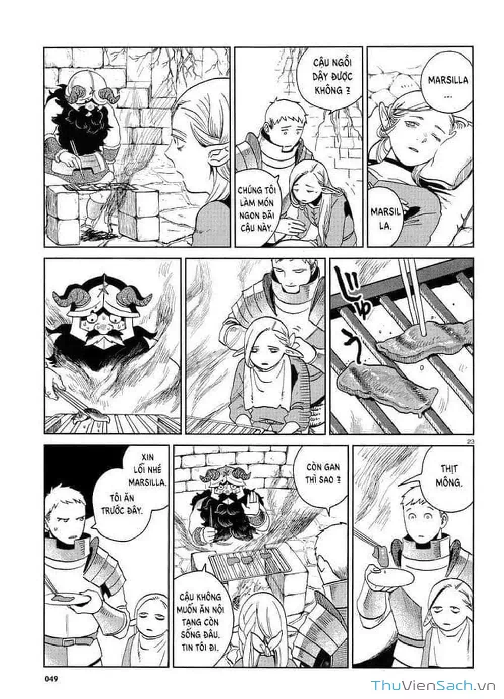 Truyện Tranh Mỹ Vị Hầm Ngục - Dungeon Meshi trang 4