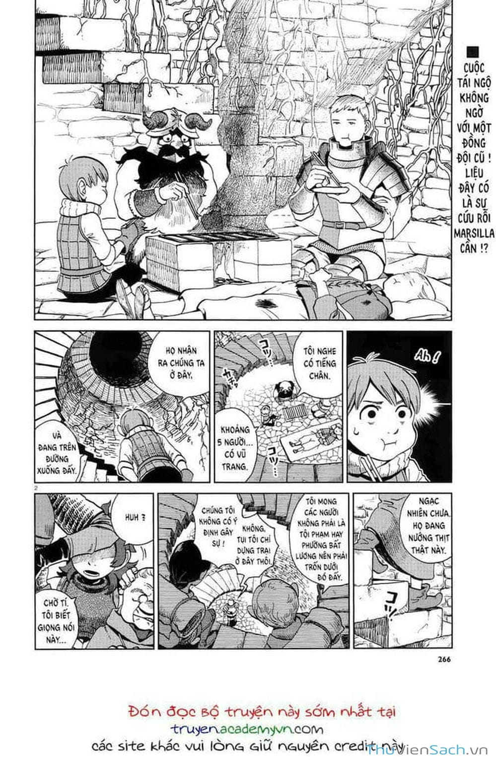 Truyện Tranh Mỹ Vị Hầm Ngục - Dungeon Meshi trang 4