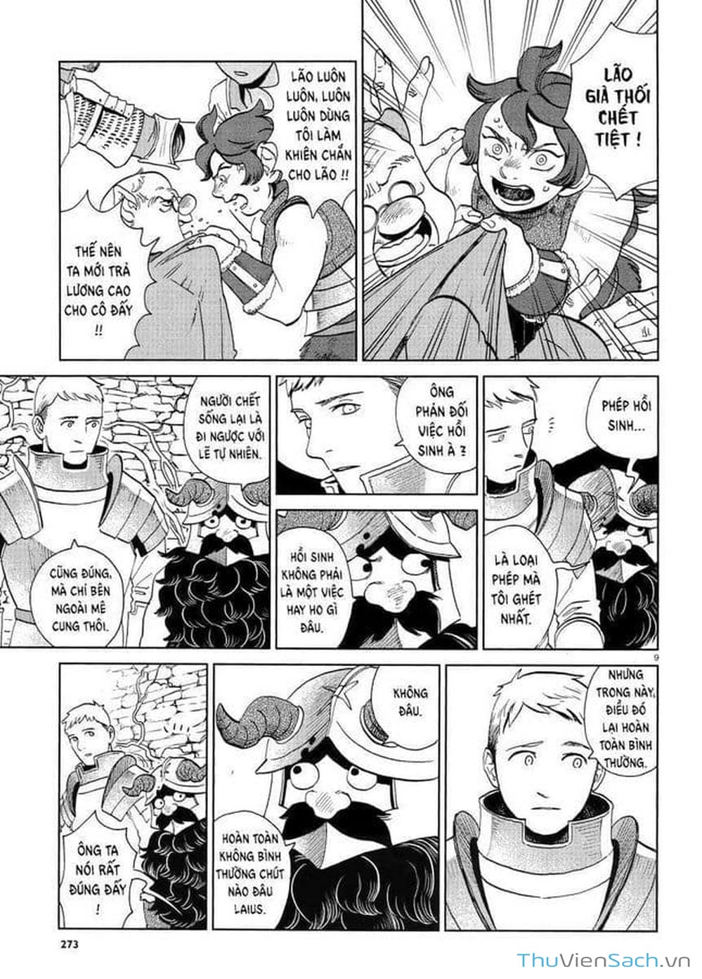 Truyện Tranh Mỹ Vị Hầm Ngục - Dungeon Meshi trang 497