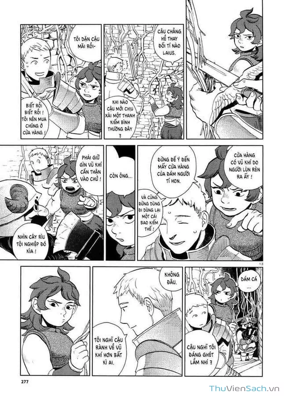 Truyện Tranh Mỹ Vị Hầm Ngục - Dungeon Meshi trang 4
