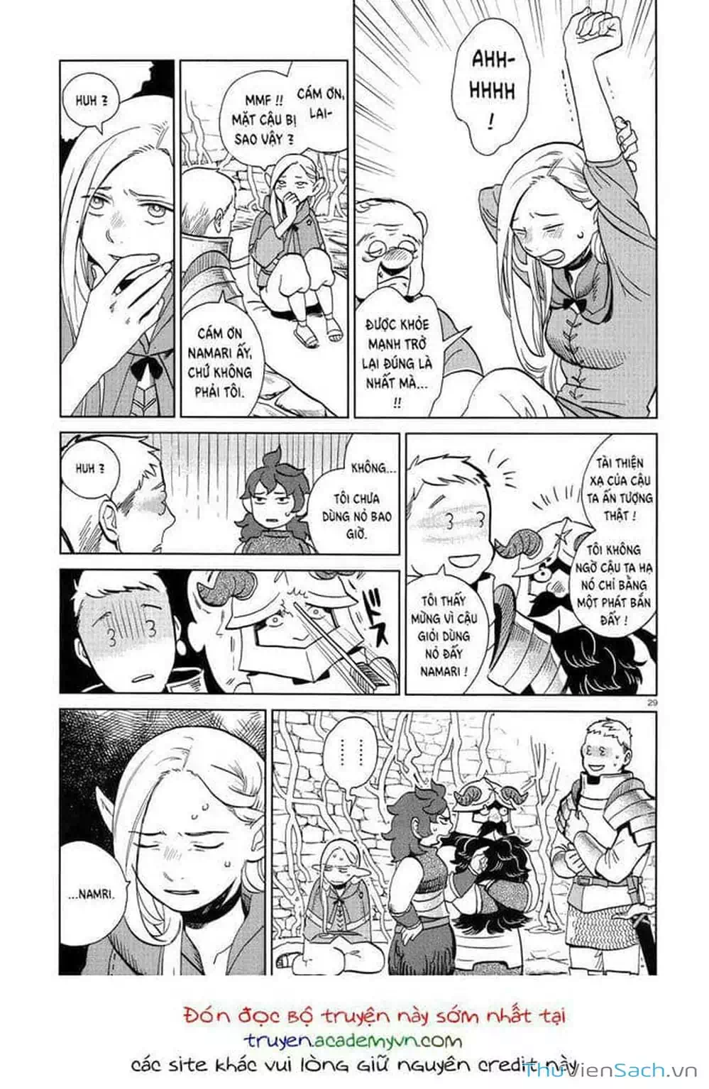 Truyện Tranh Mỹ Vị Hầm Ngục - Dungeon Meshi trang 4