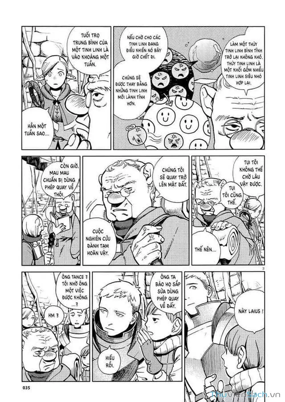 Truyện Tranh Mỹ Vị Hầm Ngục - Dungeon Meshi trang 4