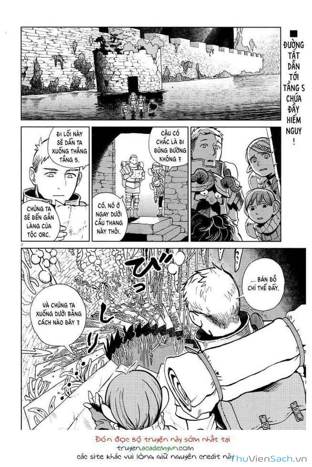 Truyện Tranh Mỹ Vị Hầm Ngục - Dungeon Meshi trang 4