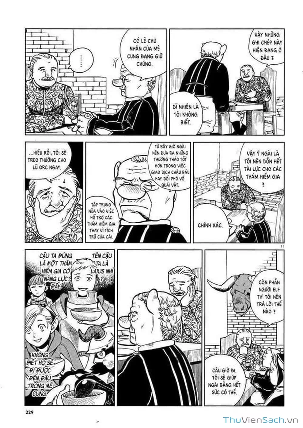 Truyện Tranh Mỹ Vị Hầm Ngục - Dungeon Meshi trang 4