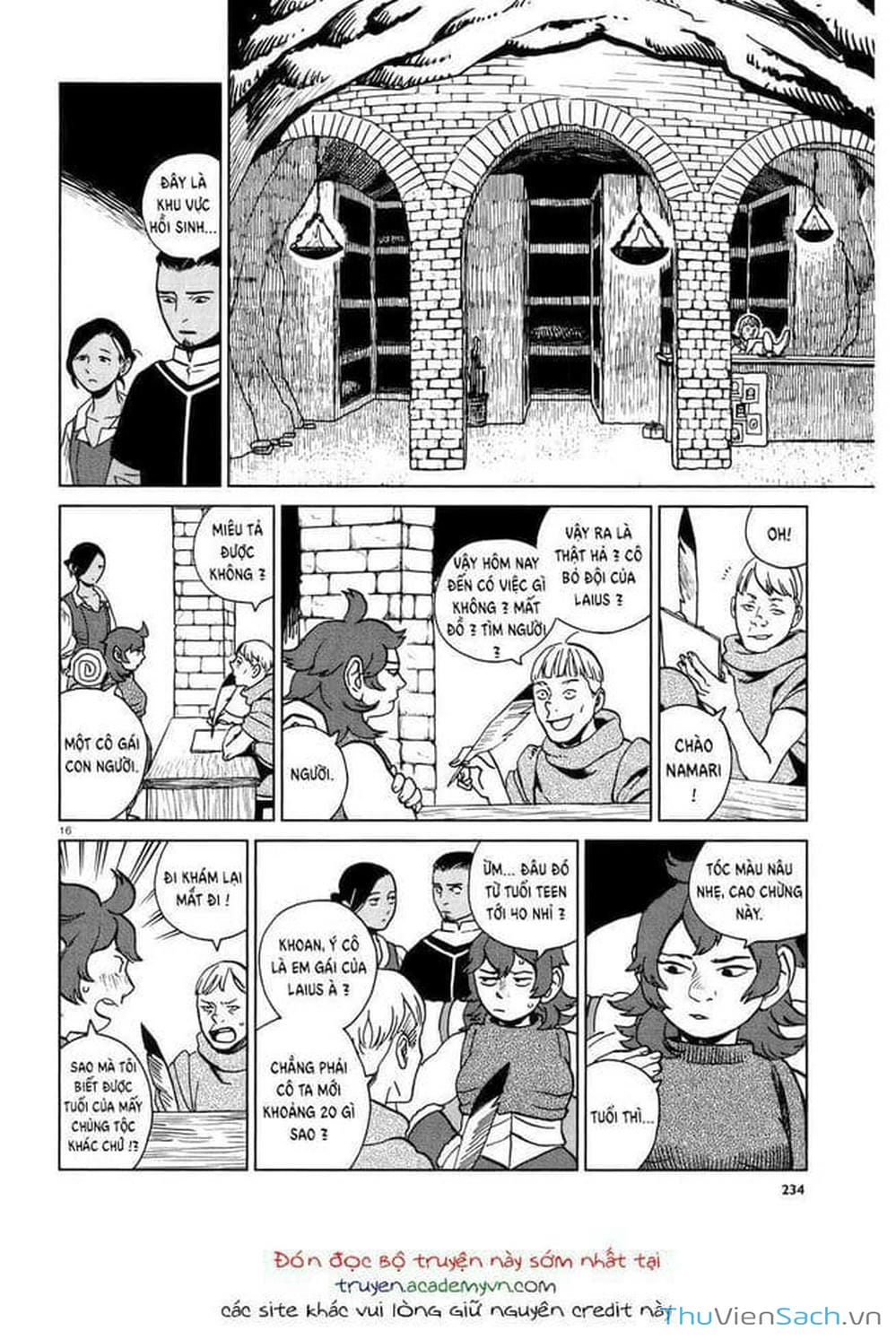 Truyện Tranh Mỹ Vị Hầm Ngục - Dungeon Meshi trang 4