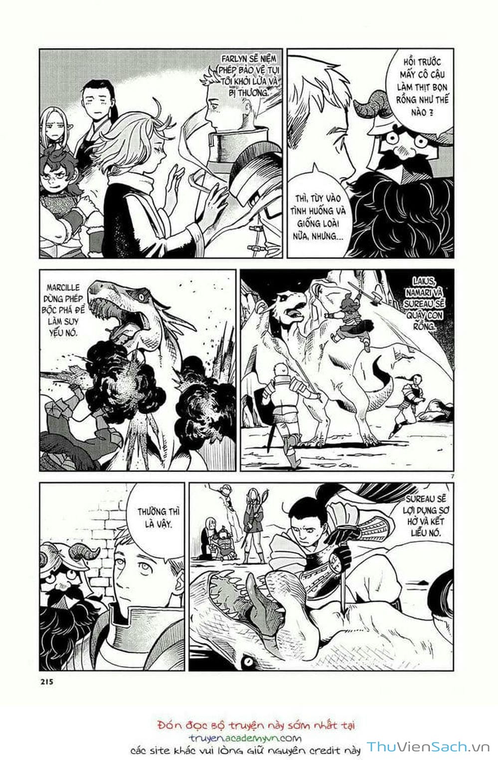 Truyện Tranh Mỹ Vị Hầm Ngục - Dungeon Meshi trang 608