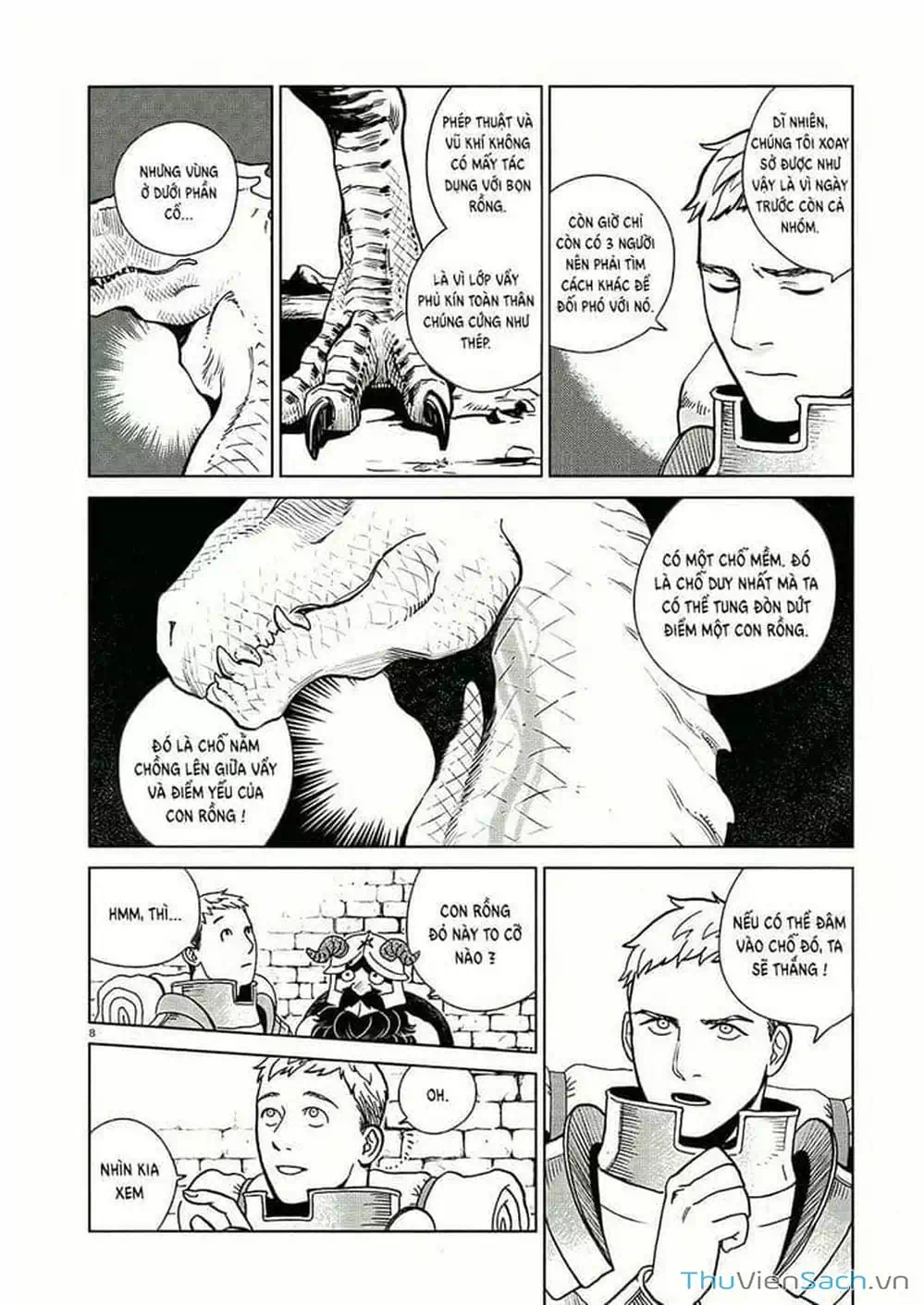 Truyện Tranh Mỹ Vị Hầm Ngục - Dungeon Meshi trang 4