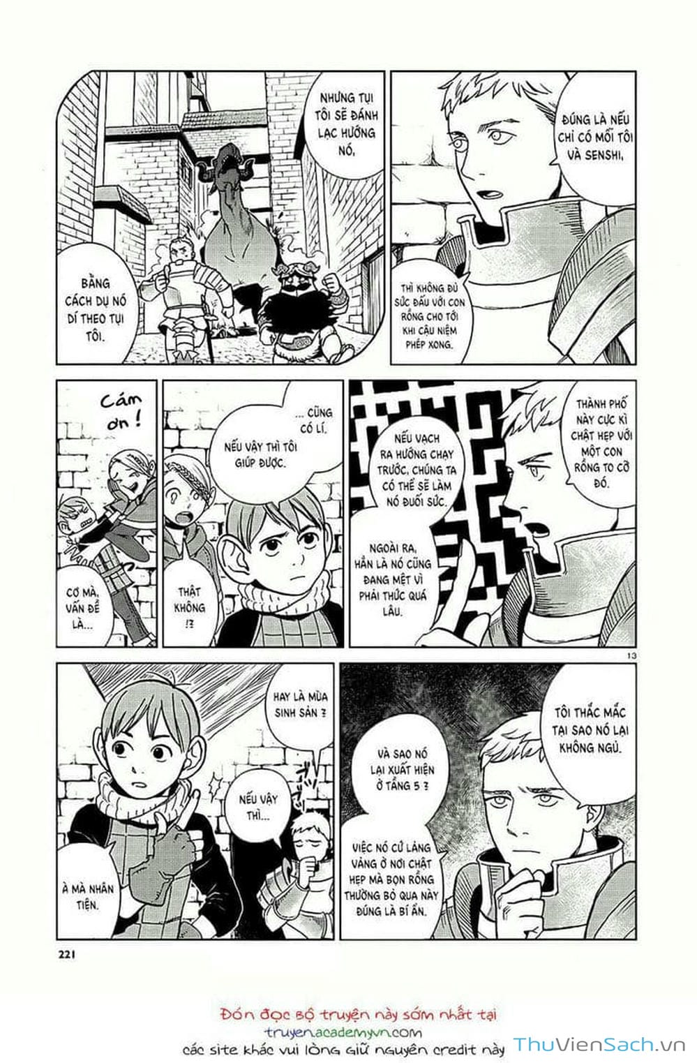 Truyện Tranh Mỹ Vị Hầm Ngục - Dungeon Meshi trang 4