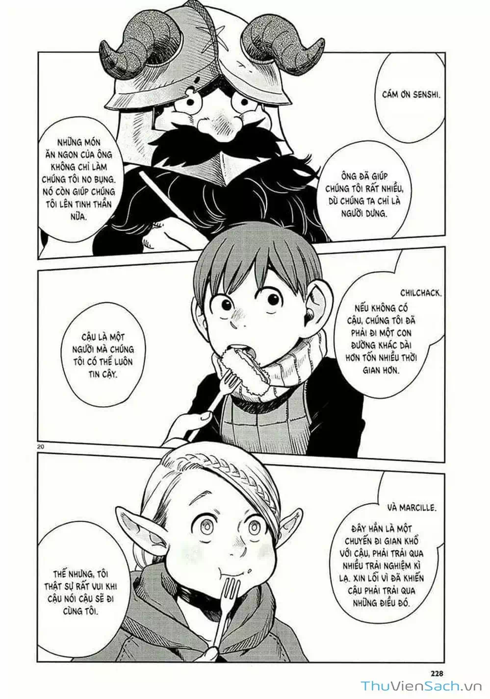 Truyện Tranh Mỹ Vị Hầm Ngục - Dungeon Meshi trang 4