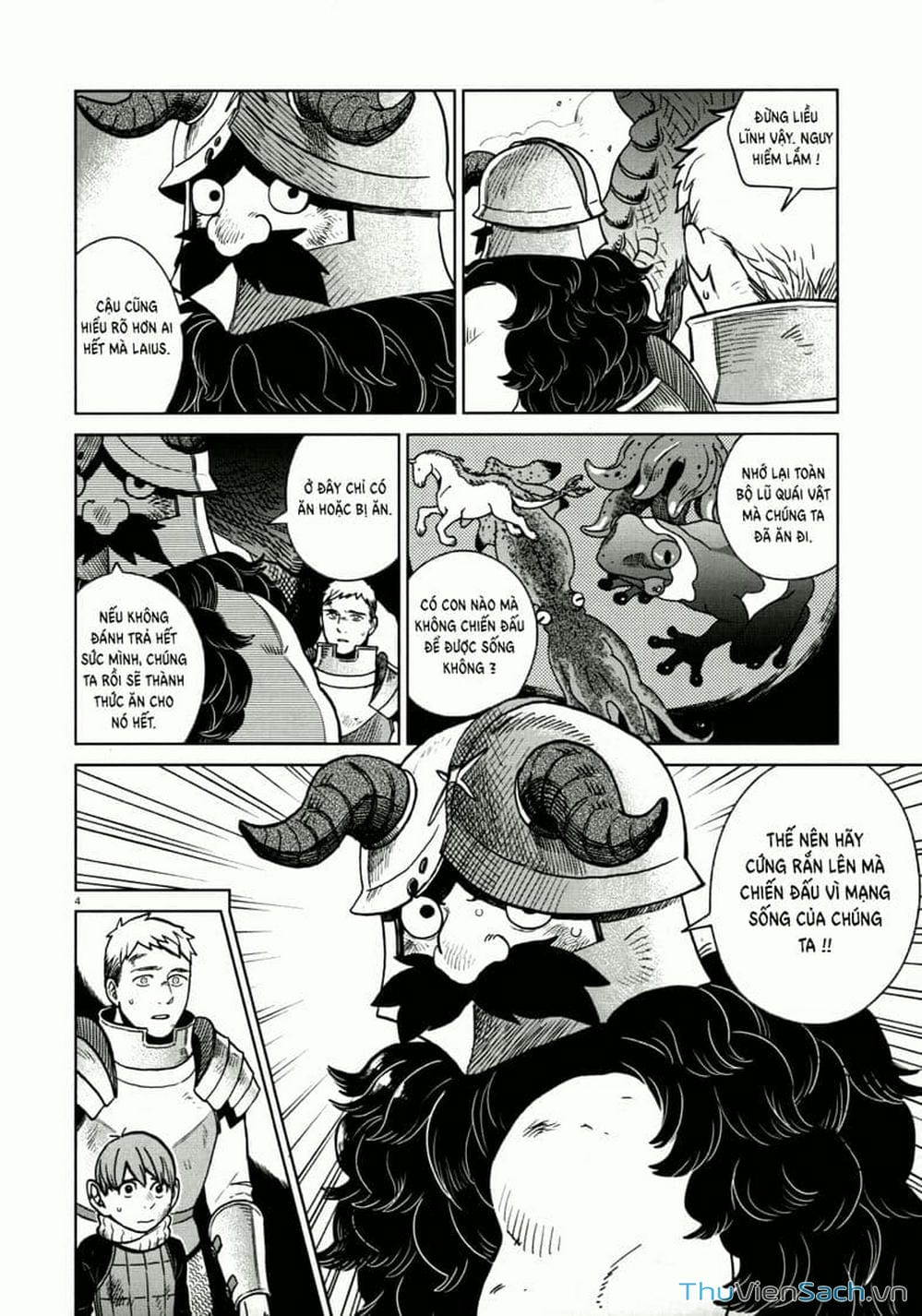 Truyện Tranh Mỹ Vị Hầm Ngục - Dungeon Meshi trang 4