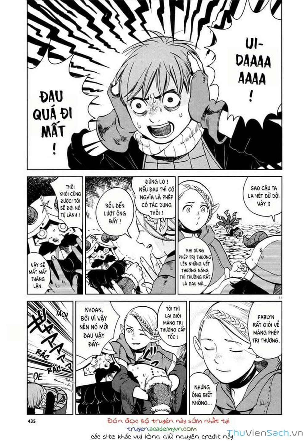 Truyện Tranh Mỹ Vị Hầm Ngục - Dungeon Meshi trang 4