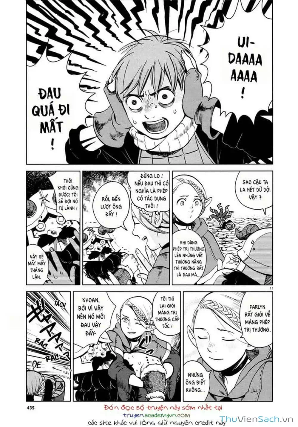 Truyện Tranh Mỹ Vị Hầm Ngục - Dungeon Meshi trang 4