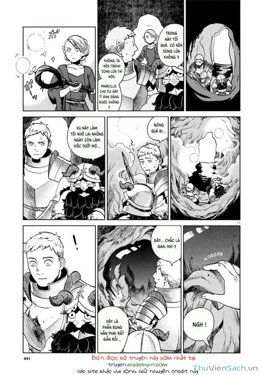 Truyện Tranh Mỹ Vị Hầm Ngục - Dungeon Meshi trang 4