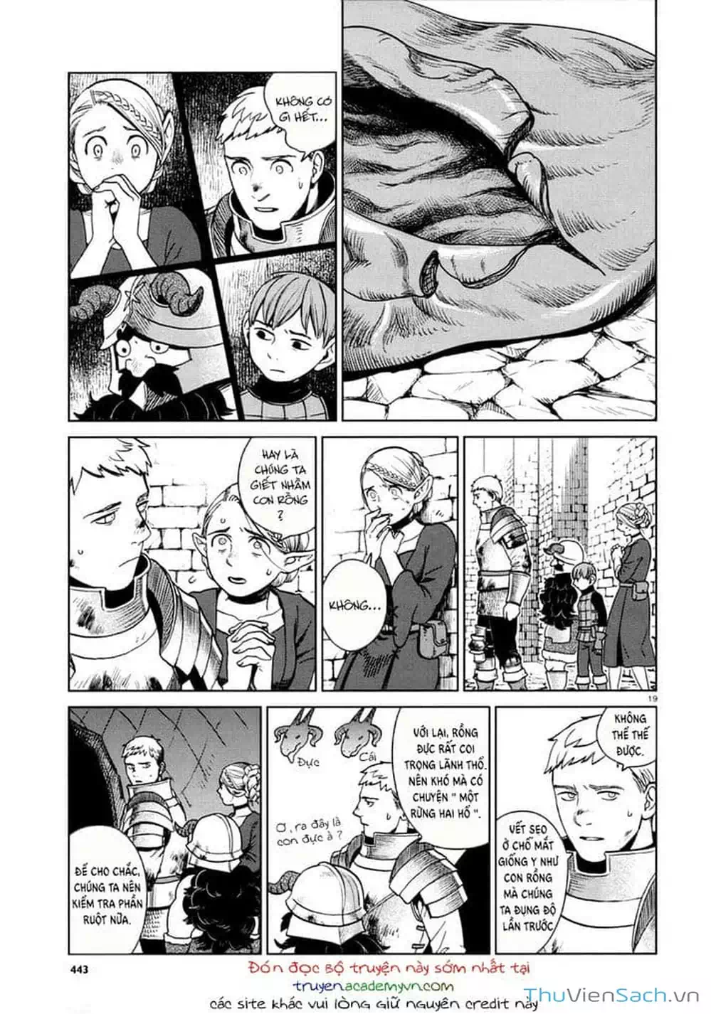 Truyện Tranh Mỹ Vị Hầm Ngục - Dungeon Meshi trang 4