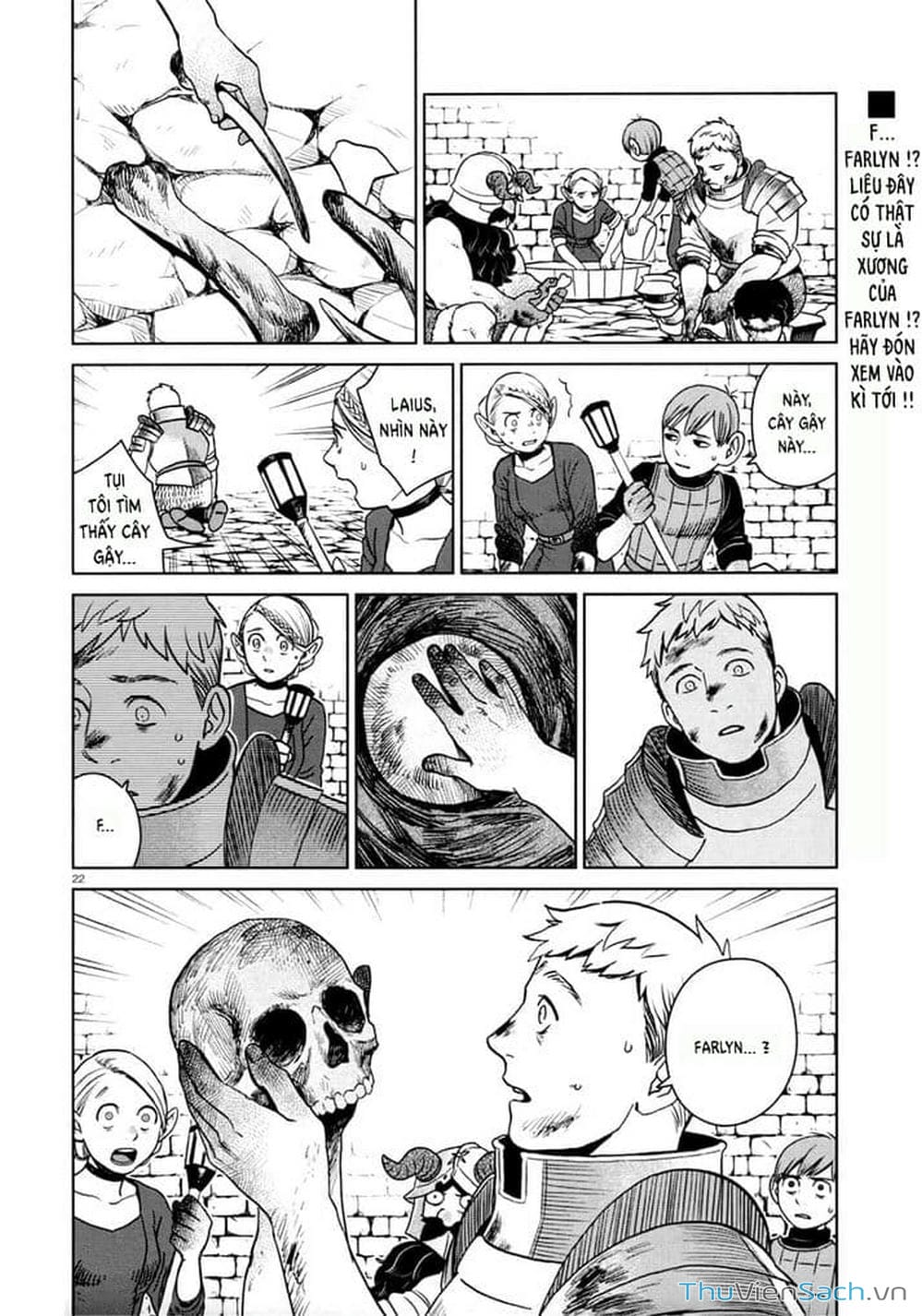 Truyện Tranh Mỹ Vị Hầm Ngục - Dungeon Meshi trang 4