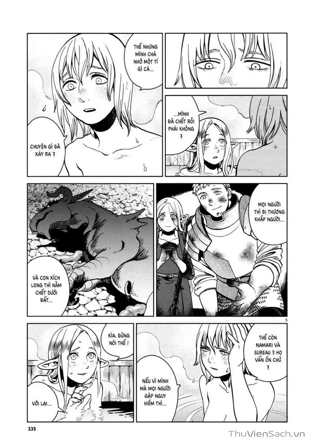 Truyện Tranh Mỹ Vị Hầm Ngục - Dungeon Meshi trang 4