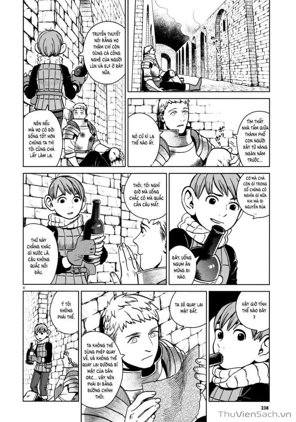 Truyện Tranh Mỹ Vị Hầm Ngục - Dungeon Meshi trang 4