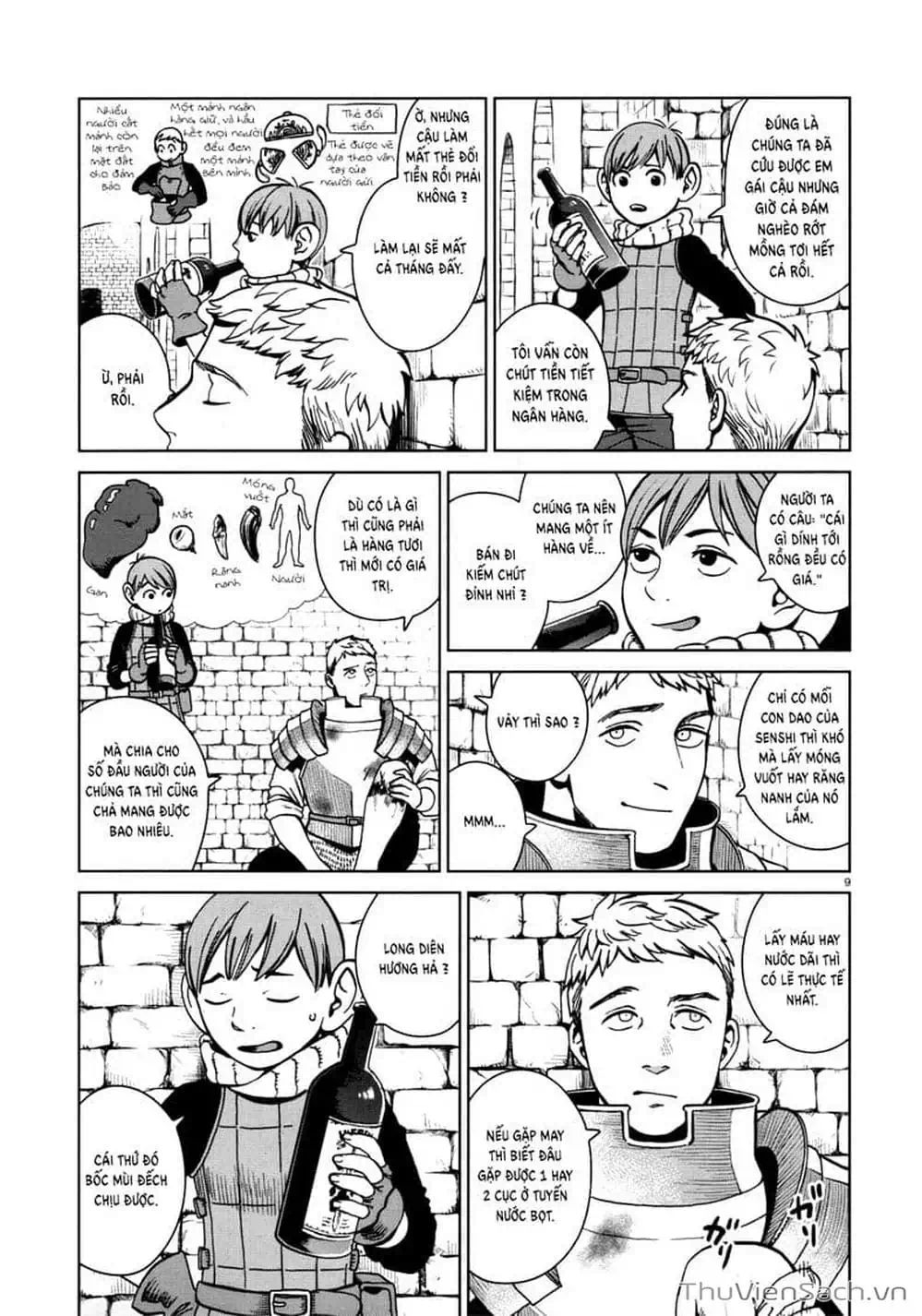 Truyện Tranh Mỹ Vị Hầm Ngục - Dungeon Meshi trang 4