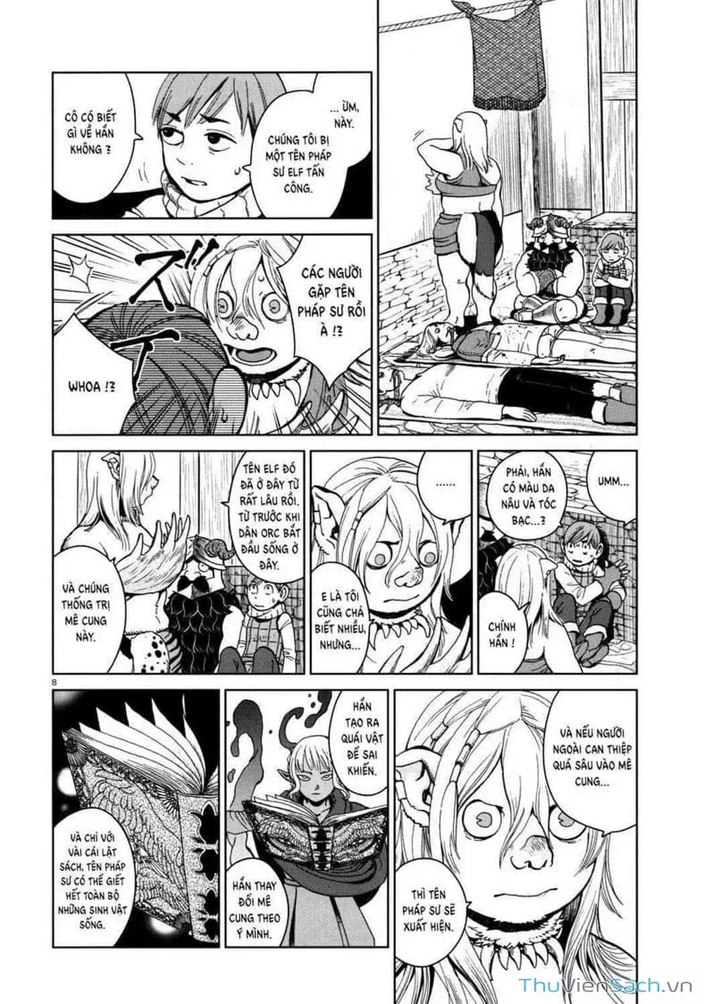 Truyện Tranh Mỹ Vị Hầm Ngục - Dungeon Meshi trang 4