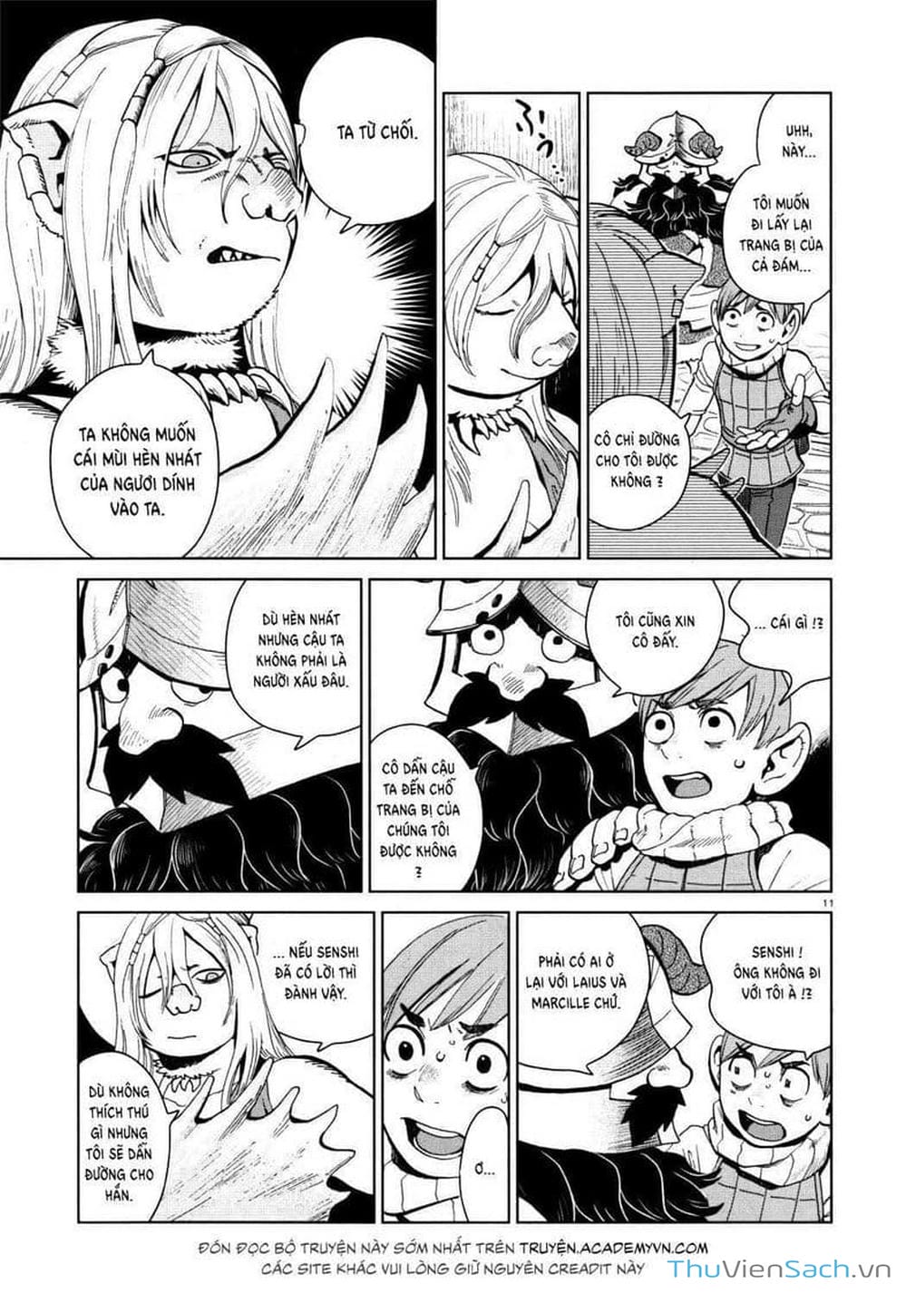 Truyện Tranh Mỹ Vị Hầm Ngục - Dungeon Meshi trang 4