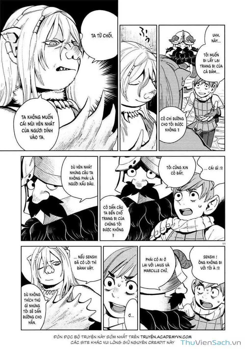 Truyện Tranh Mỹ Vị Hầm Ngục - Dungeon Meshi trang 4