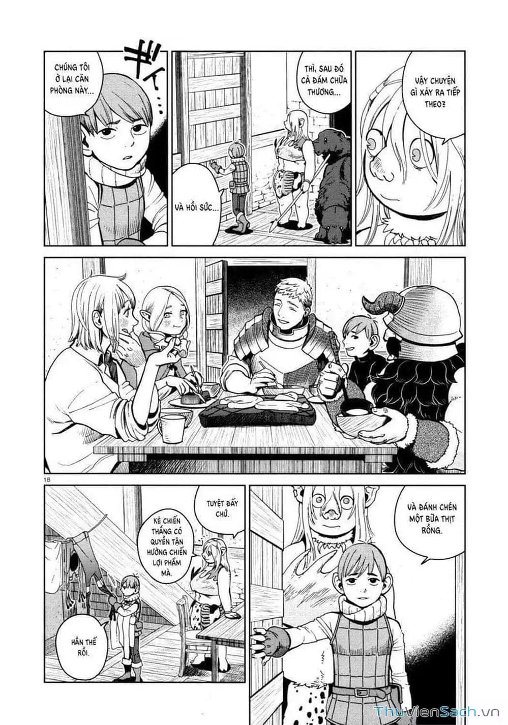Truyện Tranh Mỹ Vị Hầm Ngục - Dungeon Meshi trang 4