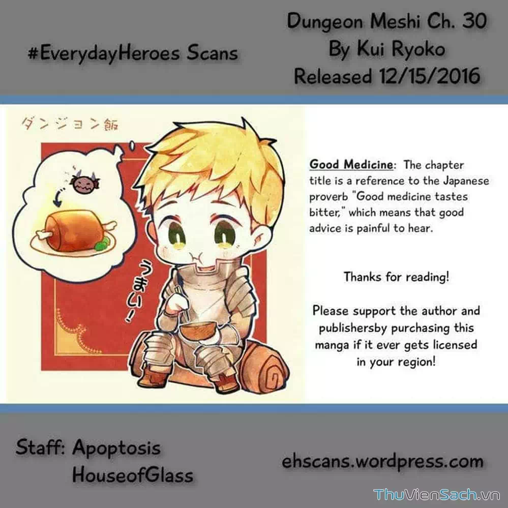 Truyện Tranh Mỹ Vị Hầm Ngục - Dungeon Meshi trang 4