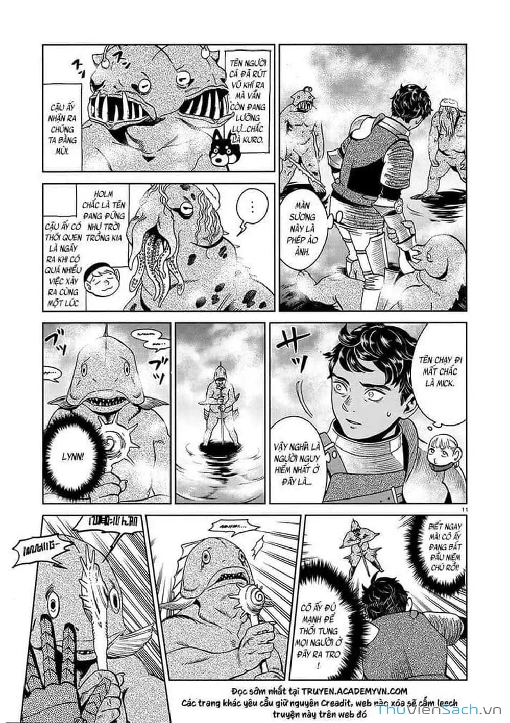 Truyện Tranh Mỹ Vị Hầm Ngục - Dungeon Meshi trang 4