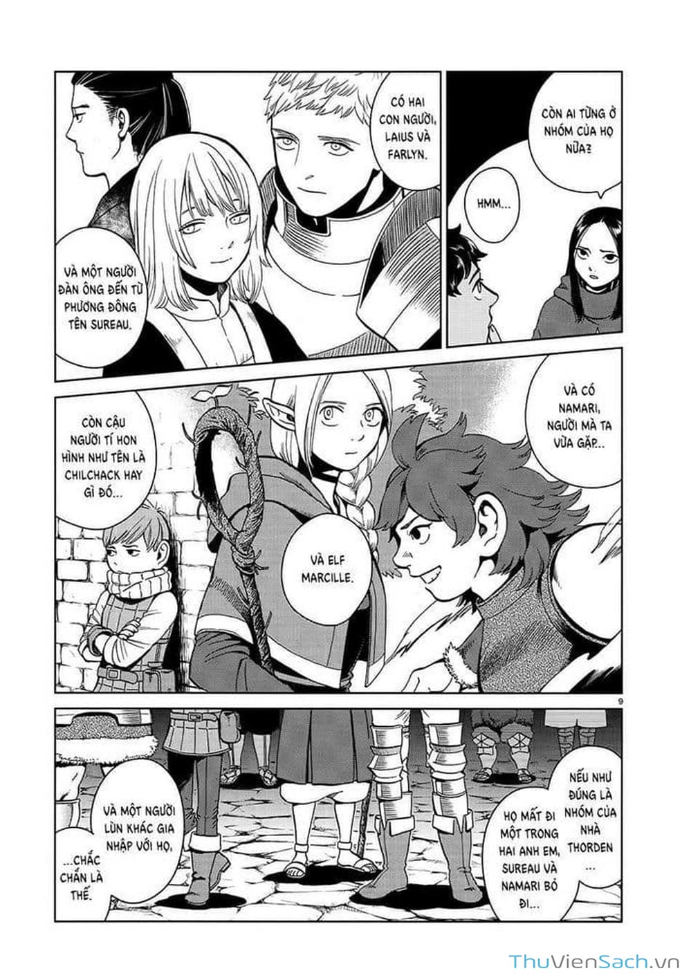 Truyện Tranh Mỹ Vị Hầm Ngục - Dungeon Meshi trang 4