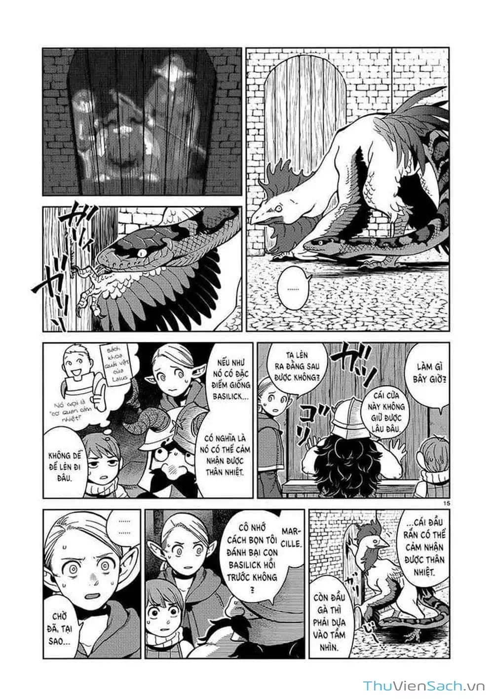 Truyện Tranh Mỹ Vị Hầm Ngục - Dungeon Meshi trang 4