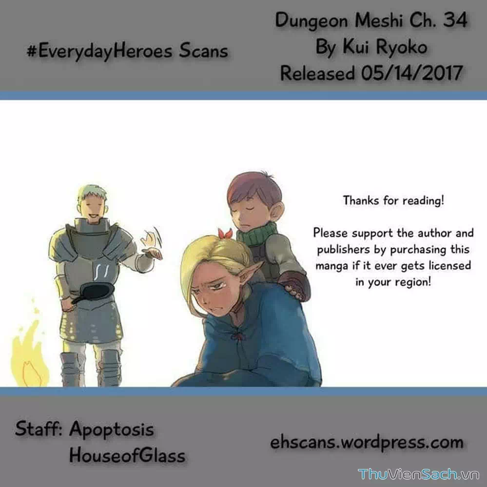 Truyện Tranh Mỹ Vị Hầm Ngục - Dungeon Meshi trang 4