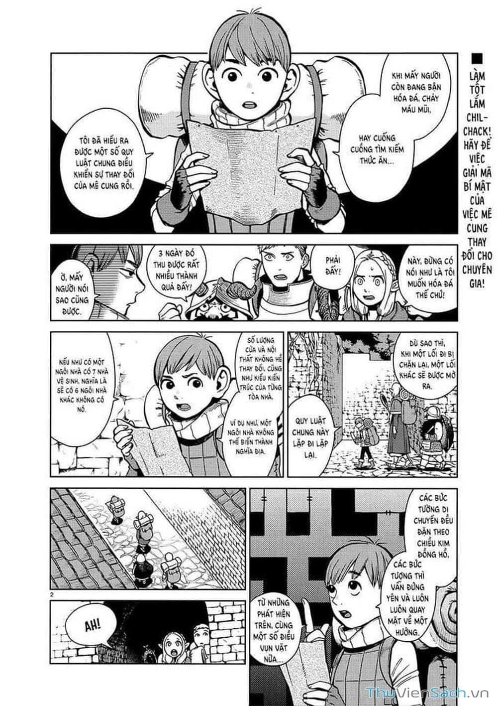 Truyện Tranh Mỹ Vị Hầm Ngục - Dungeon Meshi trang 932