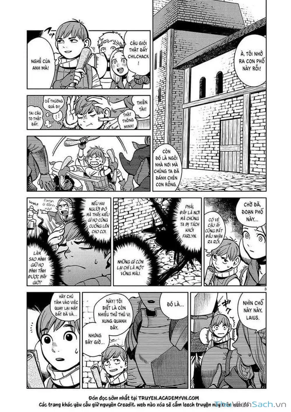 Truyện Tranh Mỹ Vị Hầm Ngục - Dungeon Meshi trang 4