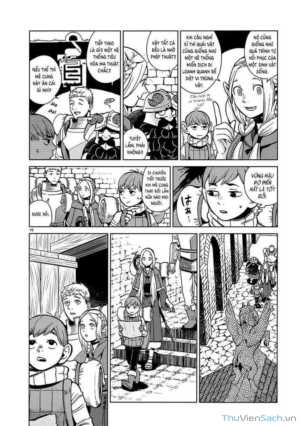 Truyện Tranh Mỹ Vị Hầm Ngục - Dungeon Meshi trang 4