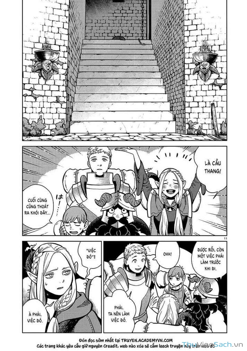 Truyện Tranh Mỹ Vị Hầm Ngục - Dungeon Meshi trang 941