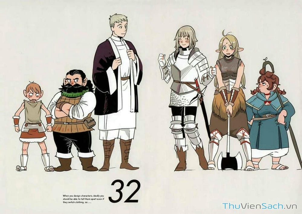 Truyện Tranh Mỹ Vị Hầm Ngục - Dungeon Meshi trang 4