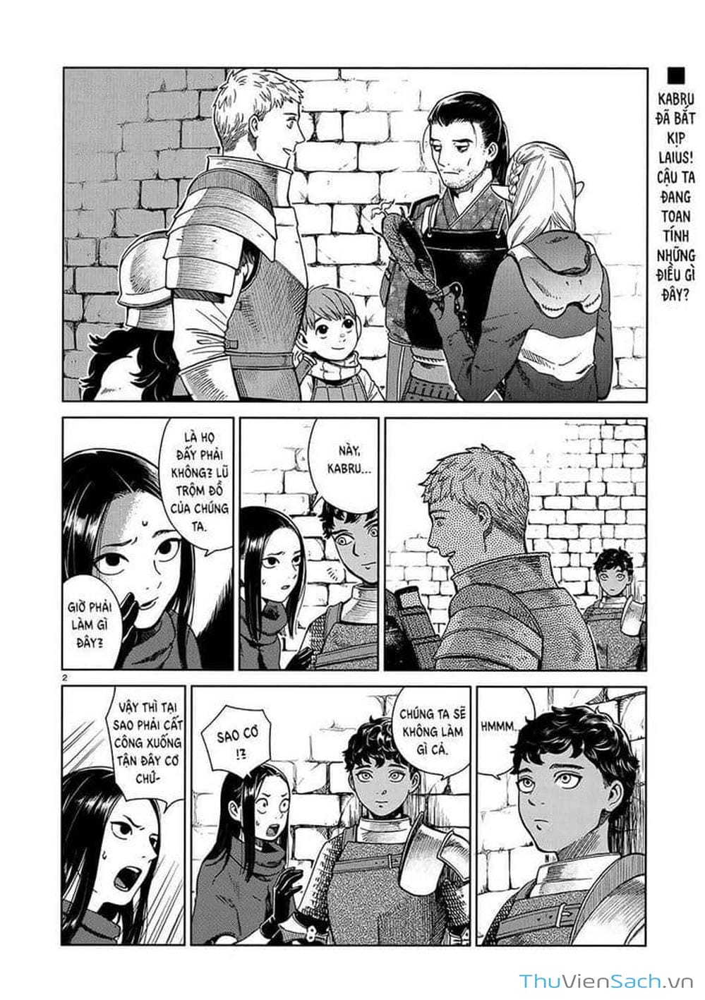 Truyện Tranh Mỹ Vị Hầm Ngục - Dungeon Meshi trang 4