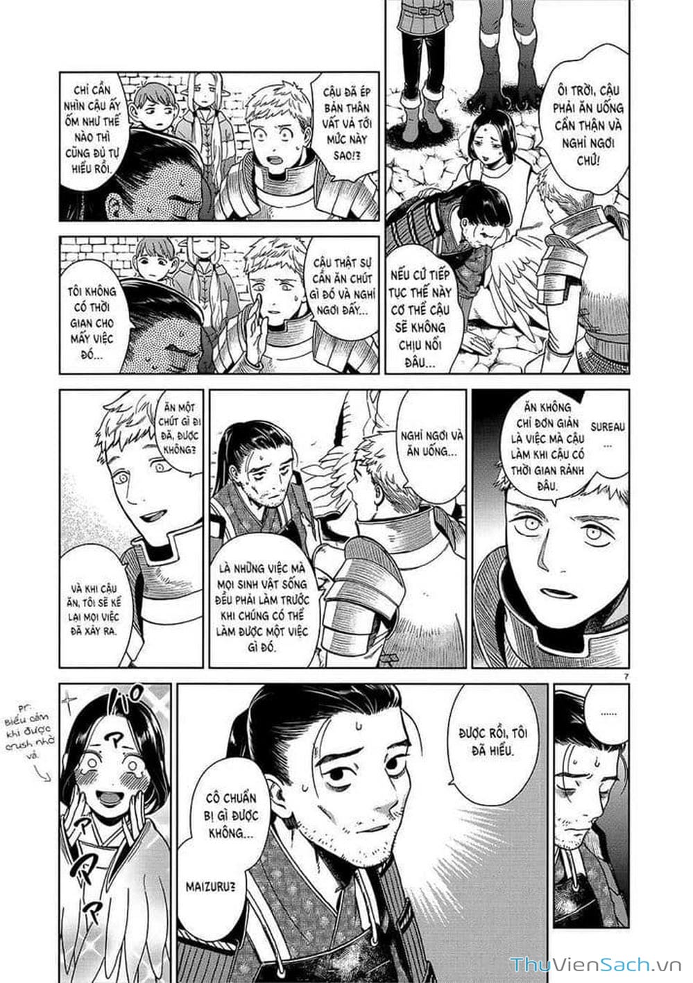 Truyện Tranh Mỹ Vị Hầm Ngục - Dungeon Meshi trang 4