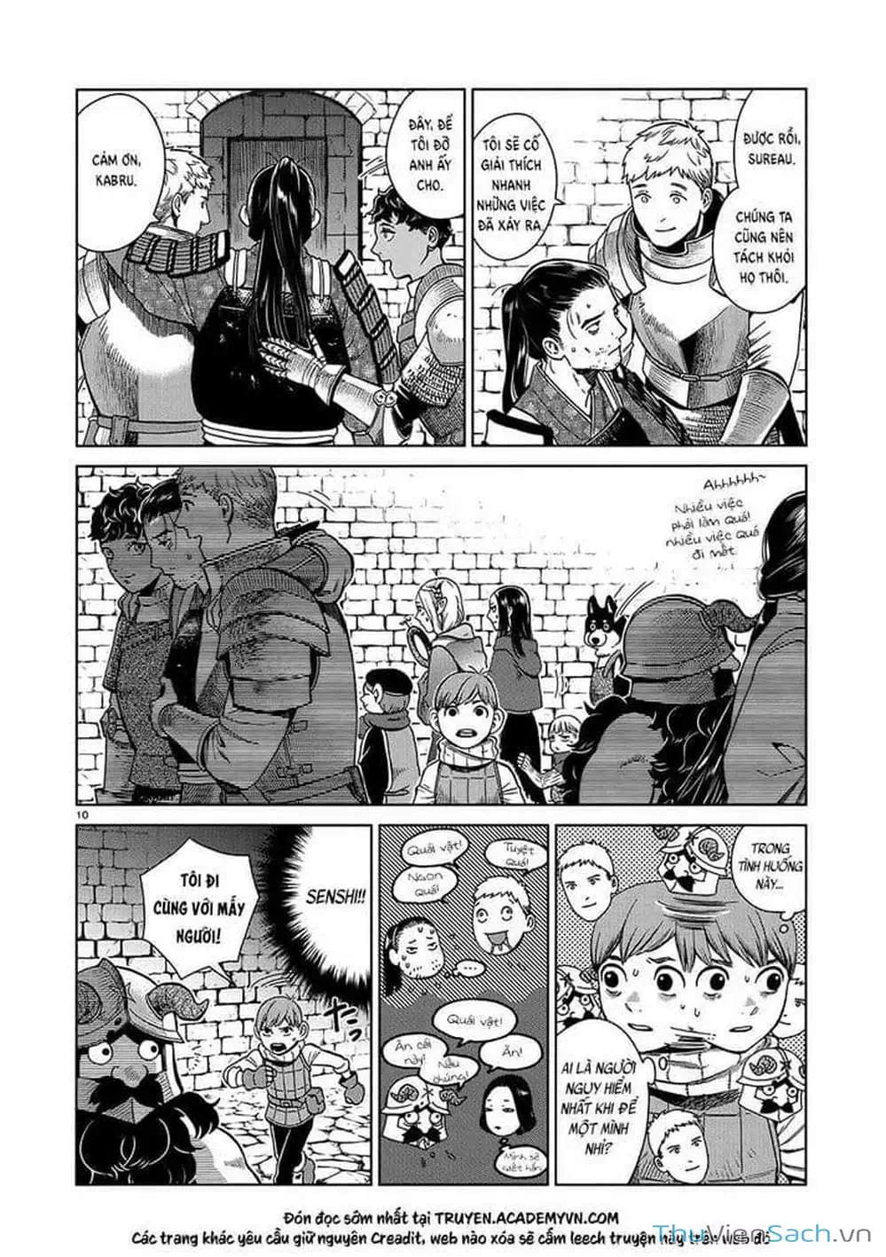 Truyện Tranh Mỹ Vị Hầm Ngục - Dungeon Meshi trang 4
