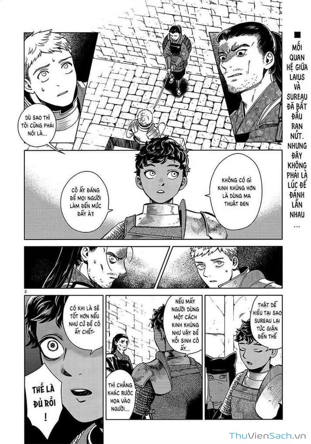 Truyện Tranh Mỹ Vị Hầm Ngục - Dungeon Meshi trang 4