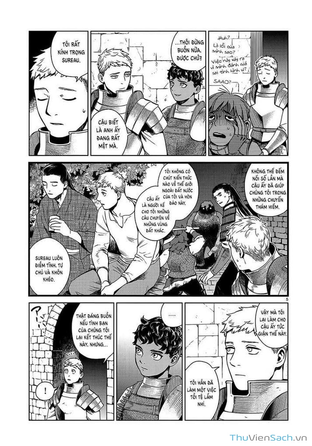 Truyện Tranh Mỹ Vị Hầm Ngục - Dungeon Meshi trang 4