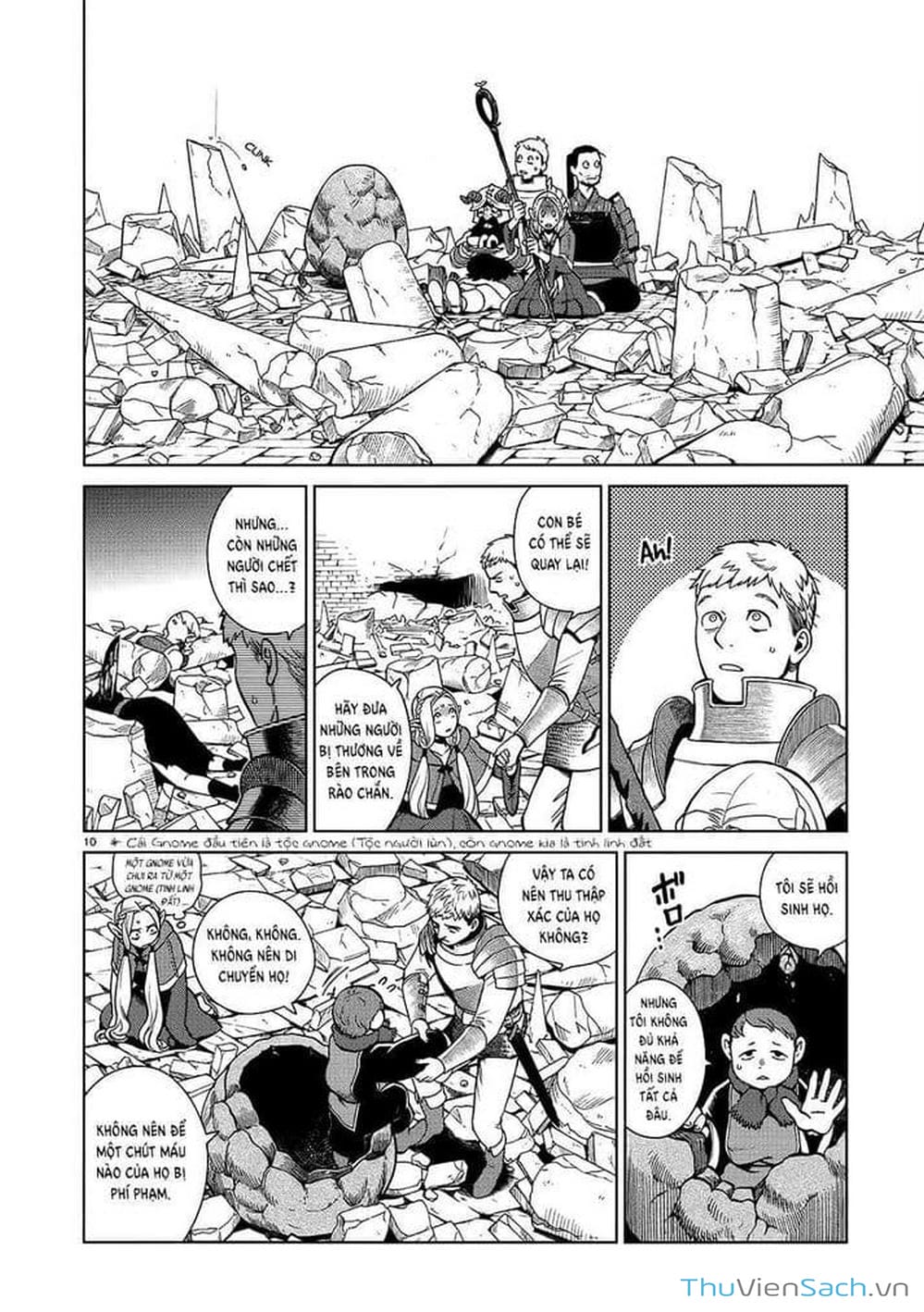 Truyện Tranh Mỹ Vị Hầm Ngục - Dungeon Meshi trang 1038