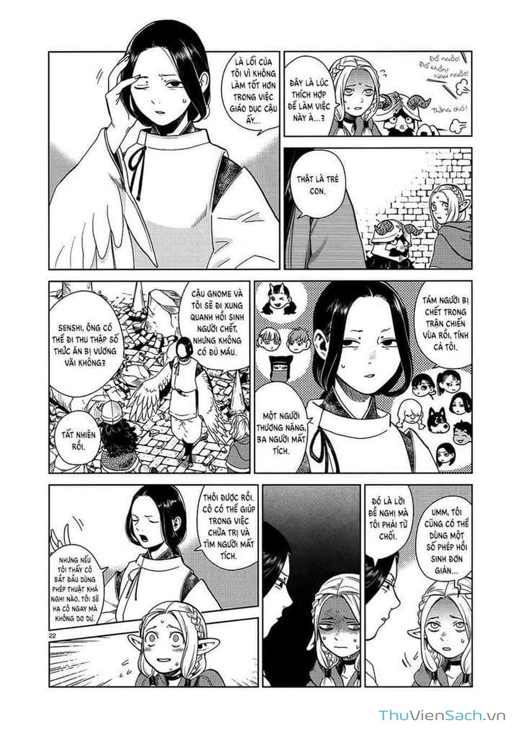 Truyện Tranh Mỹ Vị Hầm Ngục - Dungeon Meshi trang 1050